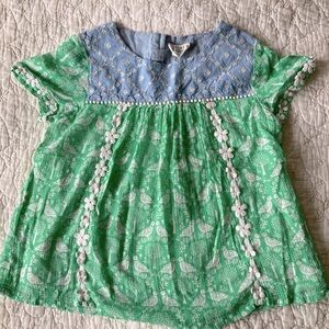 Mini Boden Cotton Gauze blouse